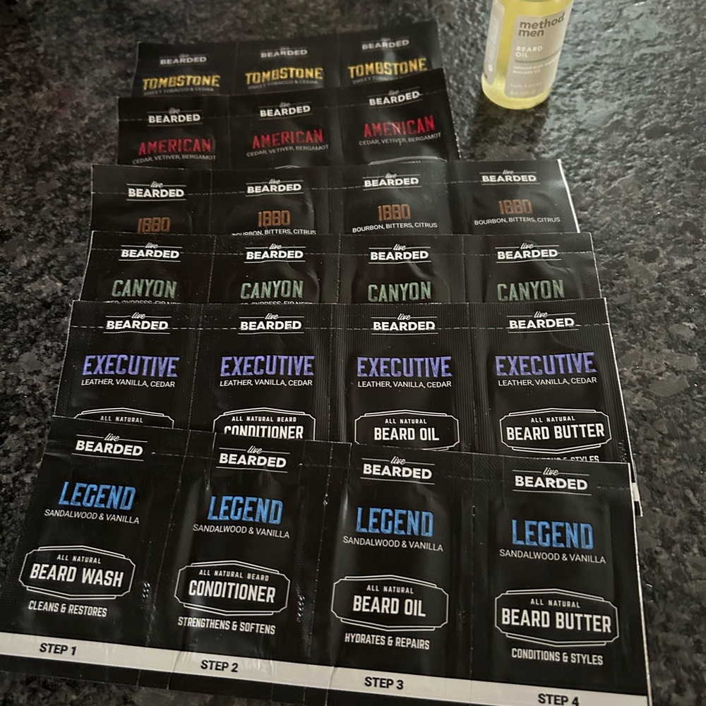 Multi pack Beard Care Products